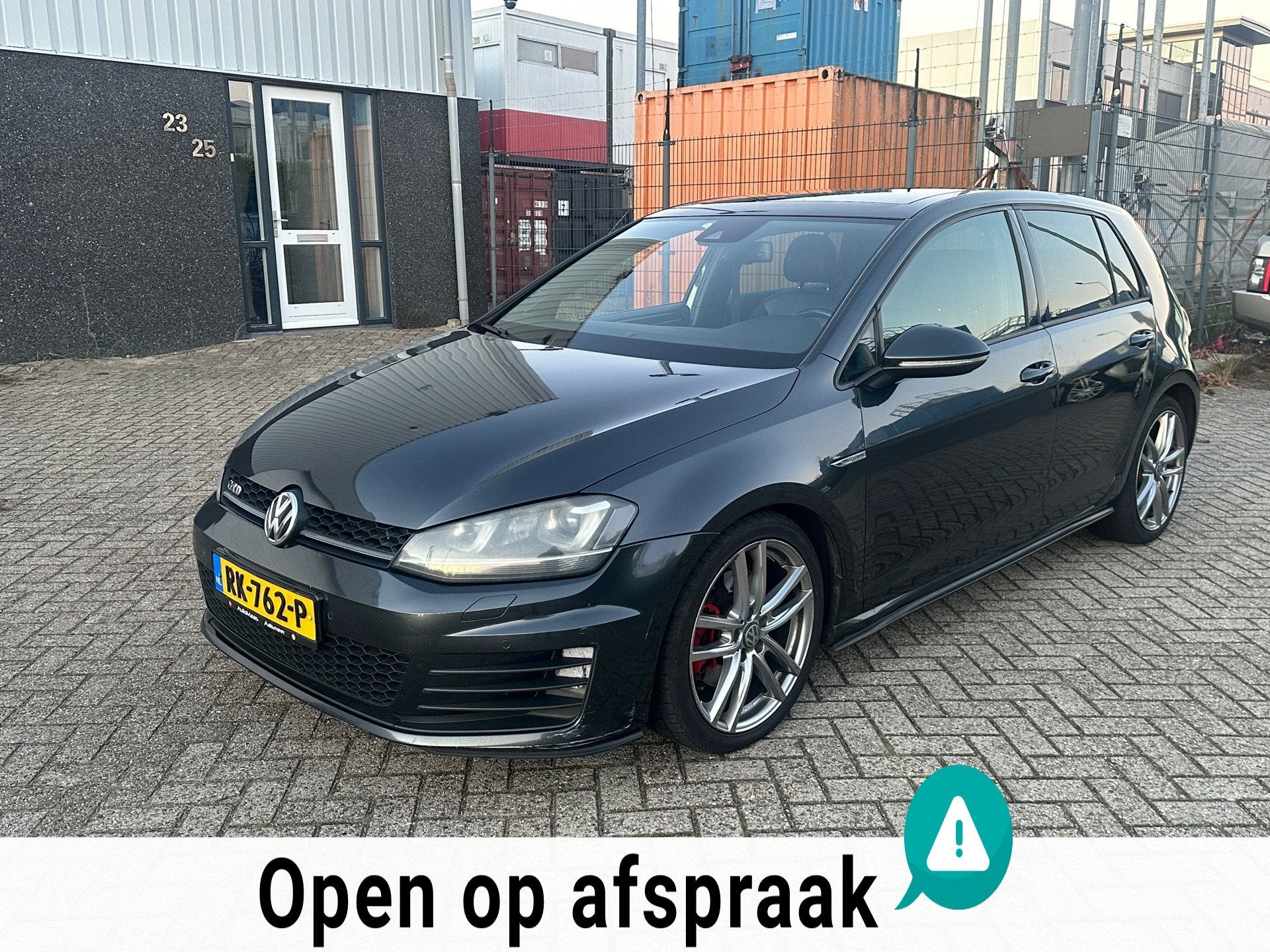 Volkswagen Golf 2.0 TDI GTD 2013 PANO DSG, Auto's, Euro 5, Gebruikt, Zwart, 4 cilinders