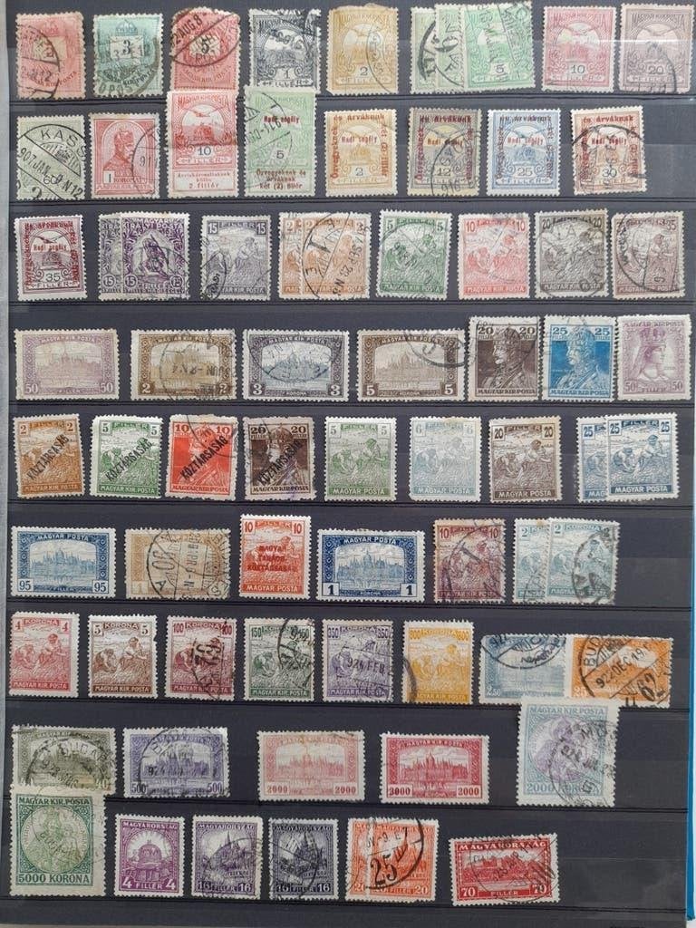 Postzegels Hongarije, Ophalen of Verzenden, Buitenland