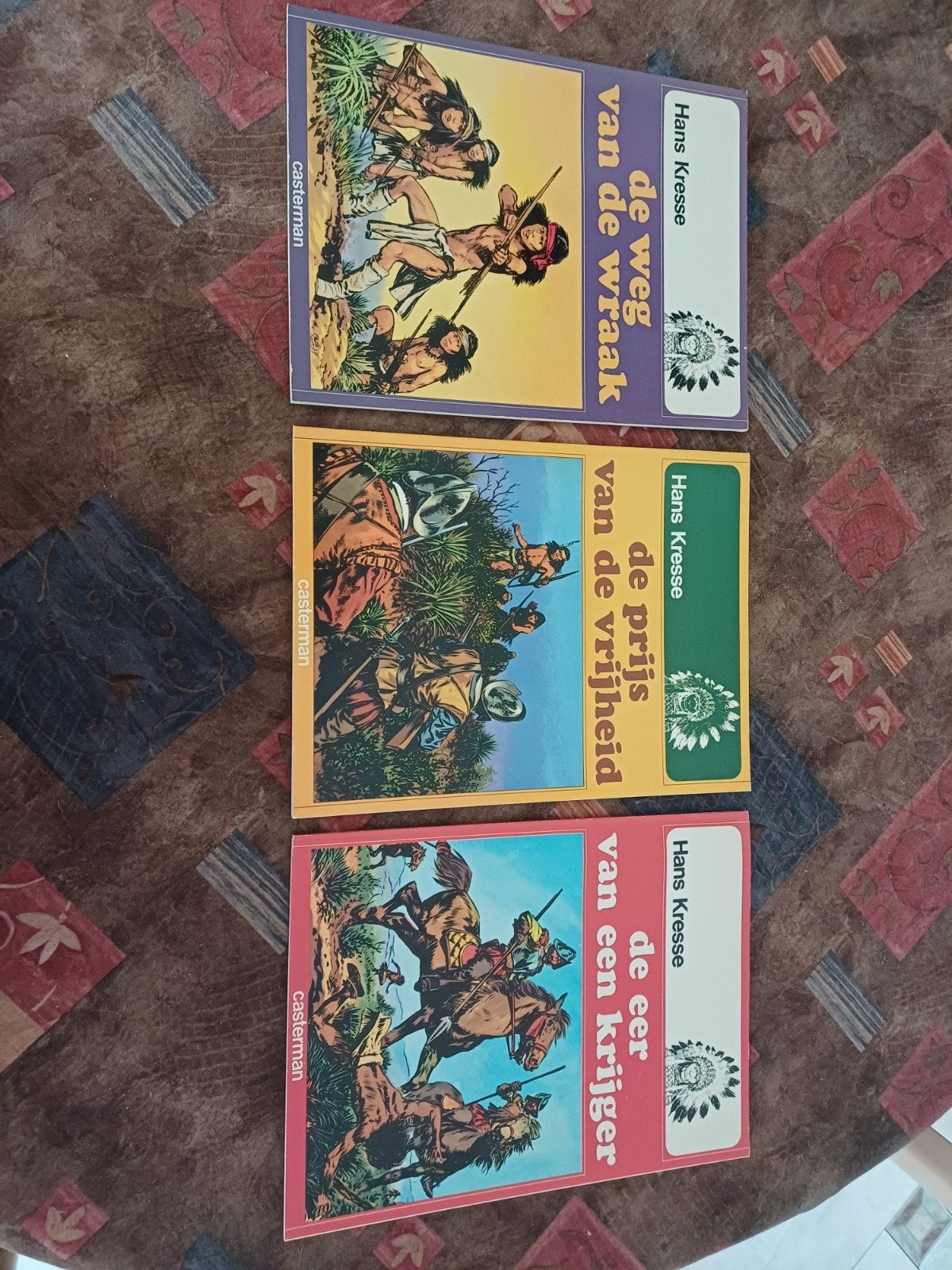 Indianen reeks van Hans Kresse, Eén stripboek, Ophalen of Verzenden, Zo goed als nieuw