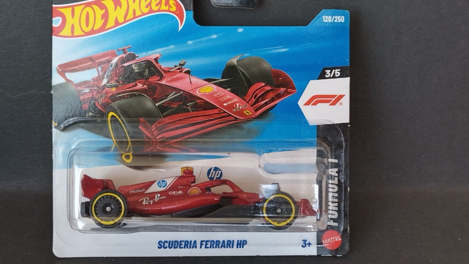 Ferrari F1 Scuderia Hamilton 1:64 Hotwheels Pol, Hobby en Vrije tijd, Auto, Verzenden, ., Nieuw