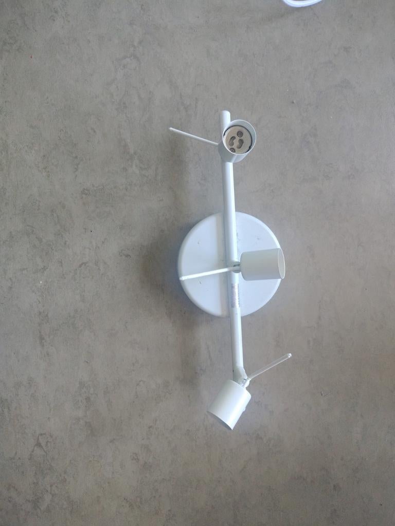Twee witte lampjes/spots te koop, Ophalen of Verzenden, Gebruikt