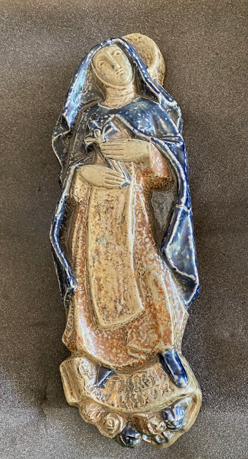 Terraco Beesel. Heilige Theresia van Lisieux. Zie foto’s., Ophalen of Verzenden