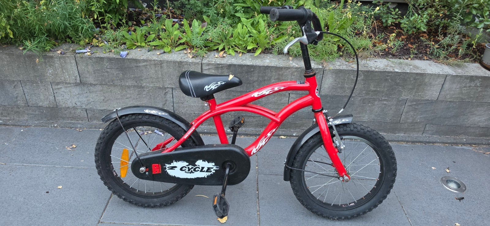 Mooie rode kinderfiets met 16 inch wielen, Ophalen, Gebruikt, 16 tot 20 inch