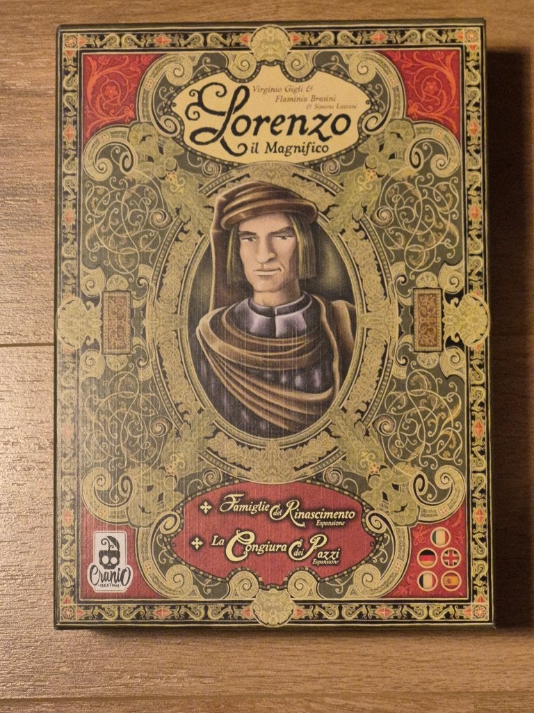 Lorenzo il magnifico bigbox met meerdere uitbreidingen, Een of twee spelers, Ophalen, Zo goed als nieuw
