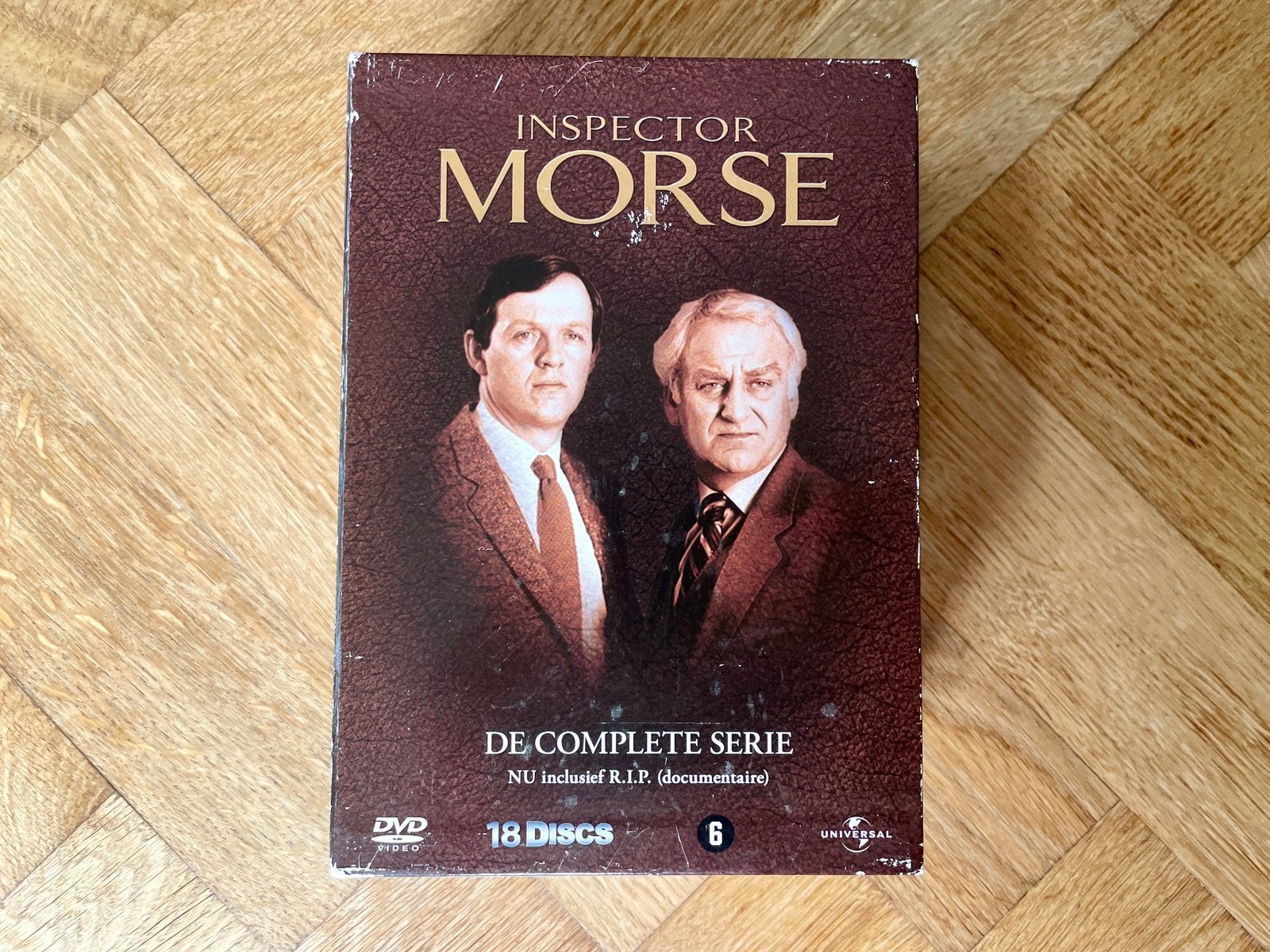 Inspector Morse - Complete serie op DVD (met NL), Engels, Nederlands, Ophalen of Verzenden, Zo goed als nieuw