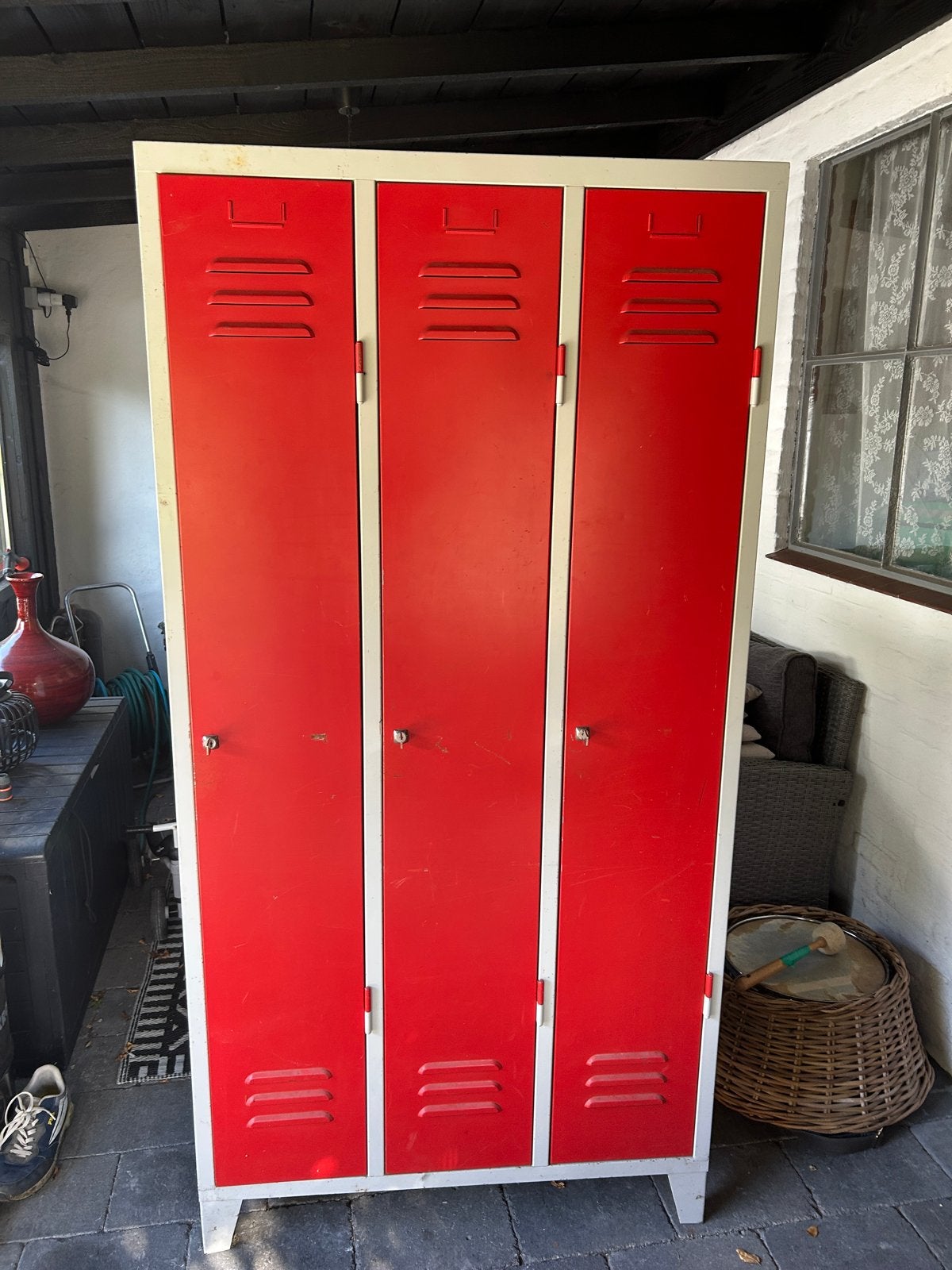 Metalen Lockerkast, Huis en Inrichting, Ophalen, Gebruikt