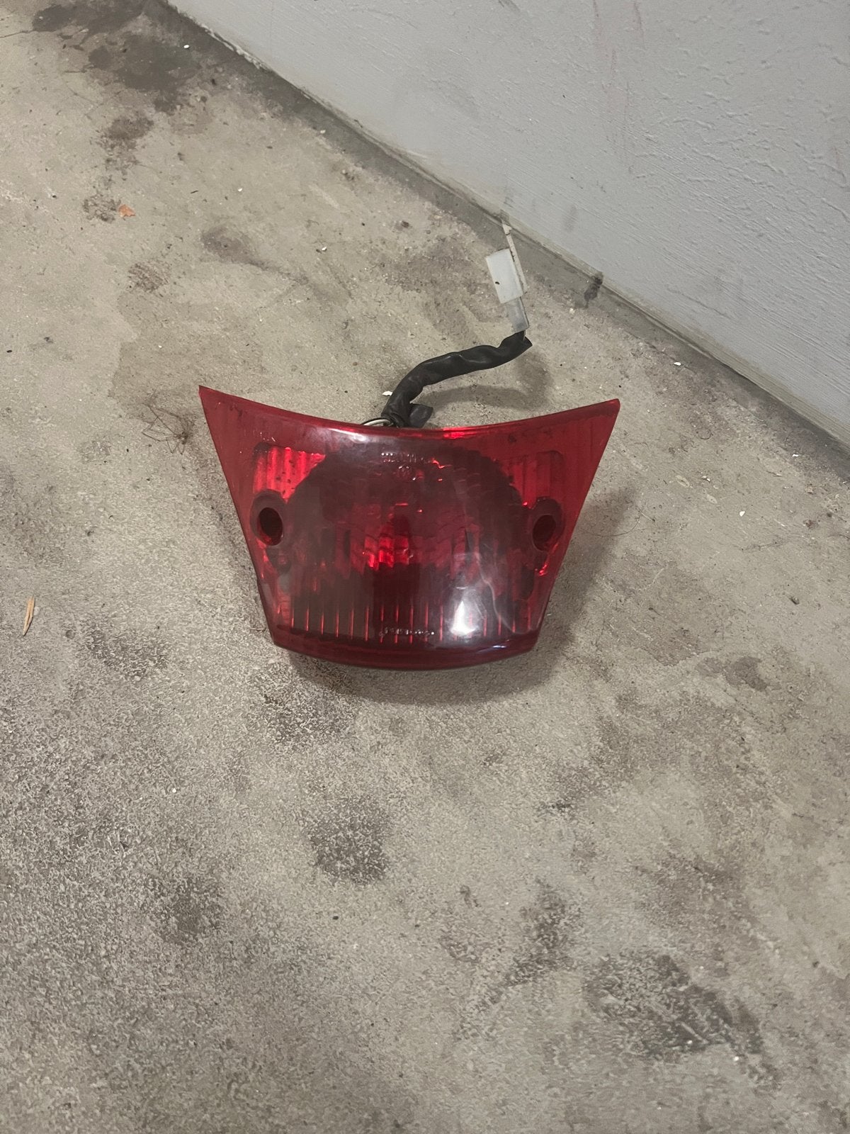 Originele Rood remlicht voor zip scooter, Ophalen of Verzenden, Gebruikt