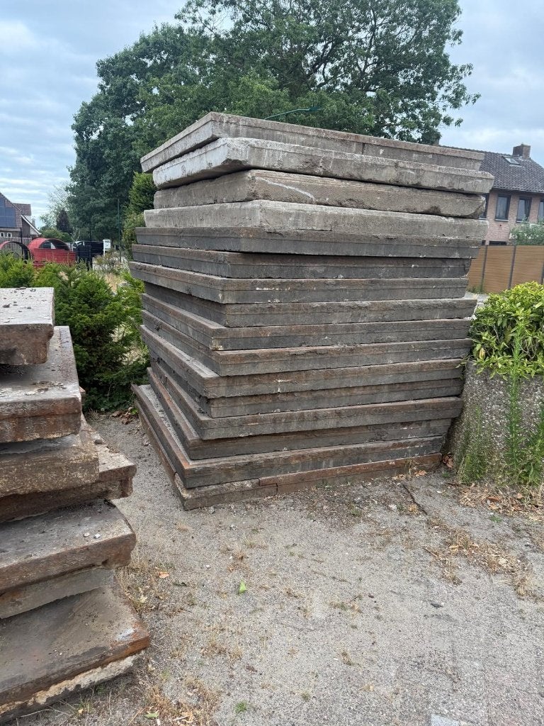 stelconplaten/ betonplaat hele en halve, Ophalen, Gebruikt, Beton, Overige typen