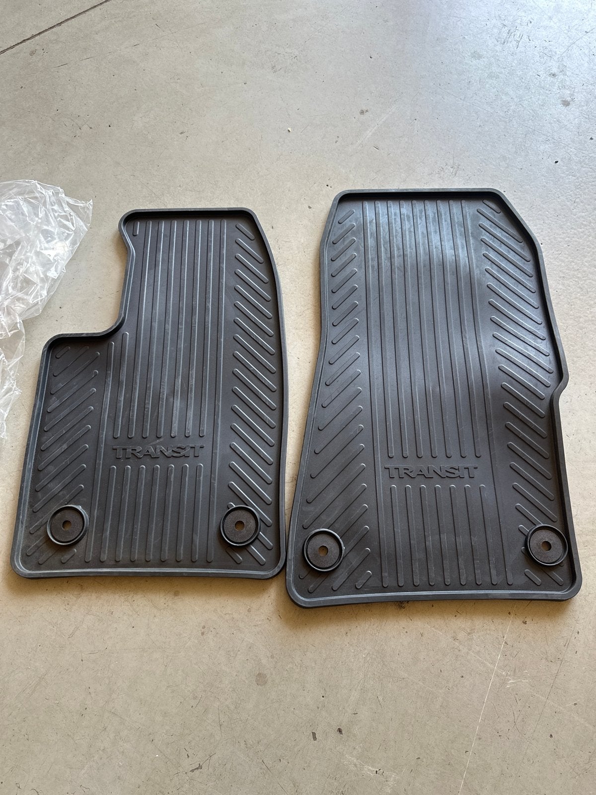 Originele Ford Transit Rubberen Vloermatten (nieuw), Ophalen of Verzenden, Nieuw