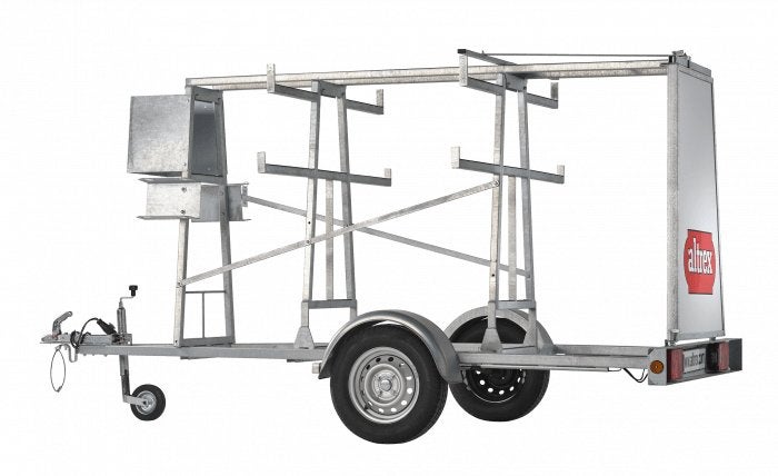 Altrex Steigeraanhanger - DeLuxe (afsluitbaar), Doe-het-zelf en Verbouw, Ophalen, Zo goed als nieuw, Rolsteiger of Kamersteiger