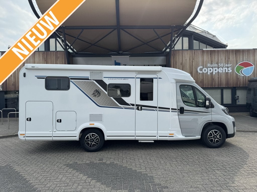 Knaus Vansation 650 MEG MODEL 2027 AUTOMAAT enkele bedden, Automaat, Standaard zit, Hagelvast dak, Fiat