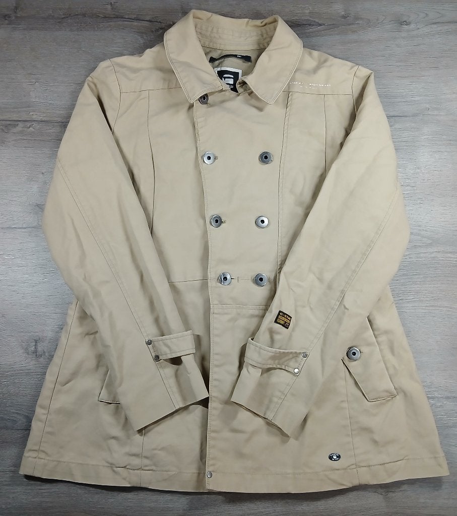 G-Star RAW Trenchcoat, Beige, Maat 46/48 (XL) of groter, Ophalen of Verzenden, G-STAR RAW