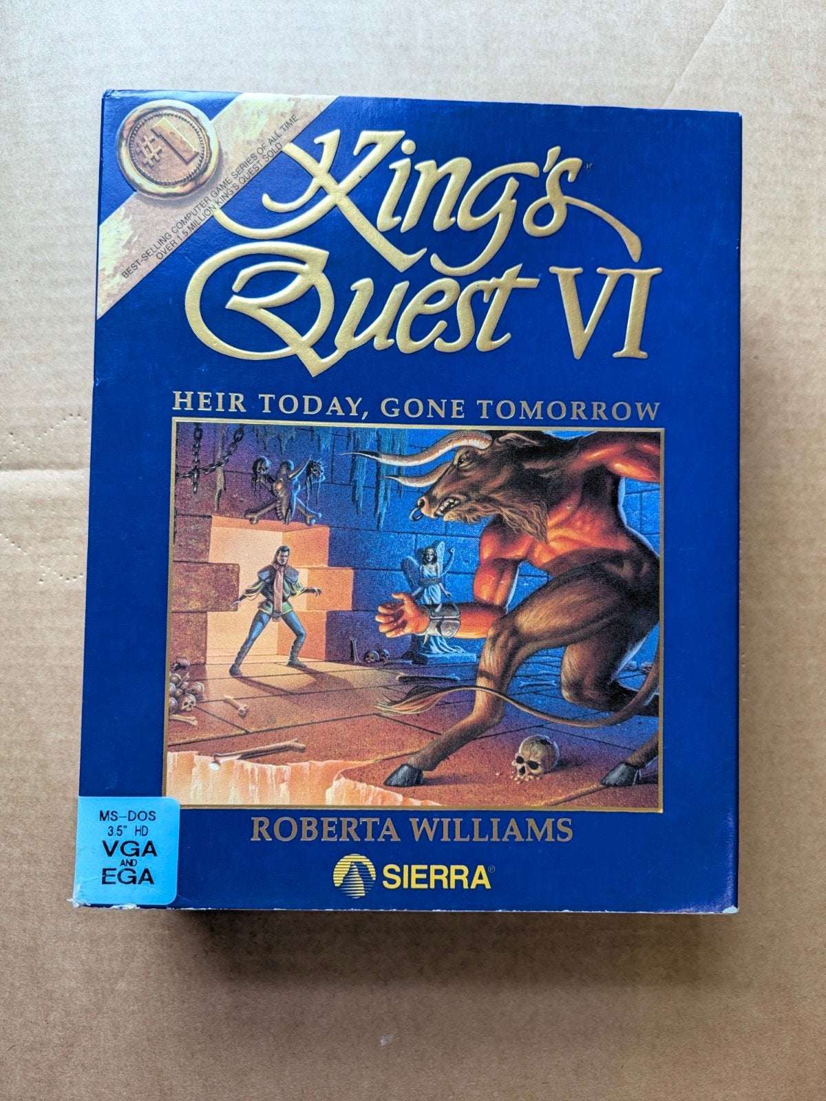 King's Quest VI: Heir Today, Gone Tomorrow (MS-DOS), Avontuur en Actie, Gebruikt, 1 speler, Ophalen of Verzenden