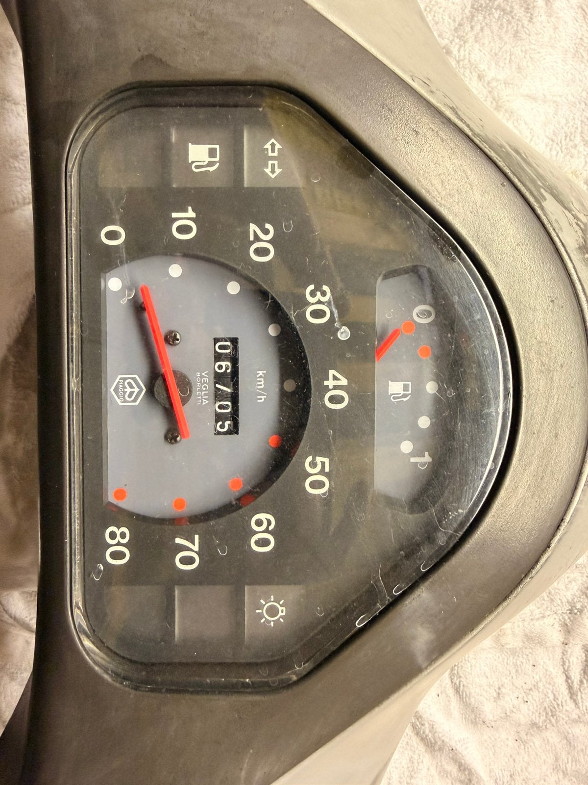 Vespa pk50 xl 2 km teller compleet, Ophalen of Verzenden, Gebruikt, Frame, Vespa