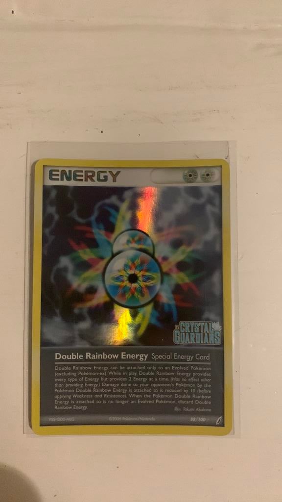 Double Rainbow Energy Crystal guardians, Verzenden, Zo goed als nieuw, Losse kaart