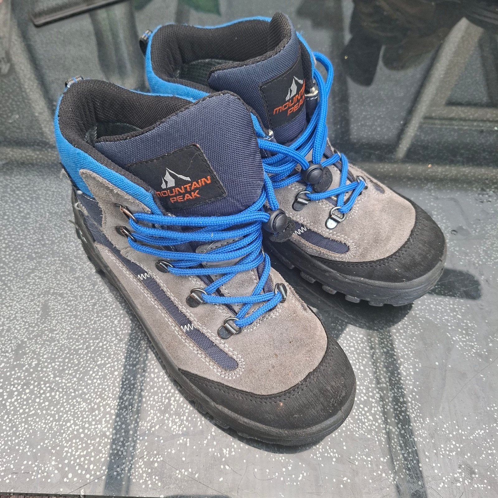Mountain Peak Wandelschoenen Maat 38 - Blauw/Grijs, Ophalen of Verzenden, Gebruikt, Schoenen