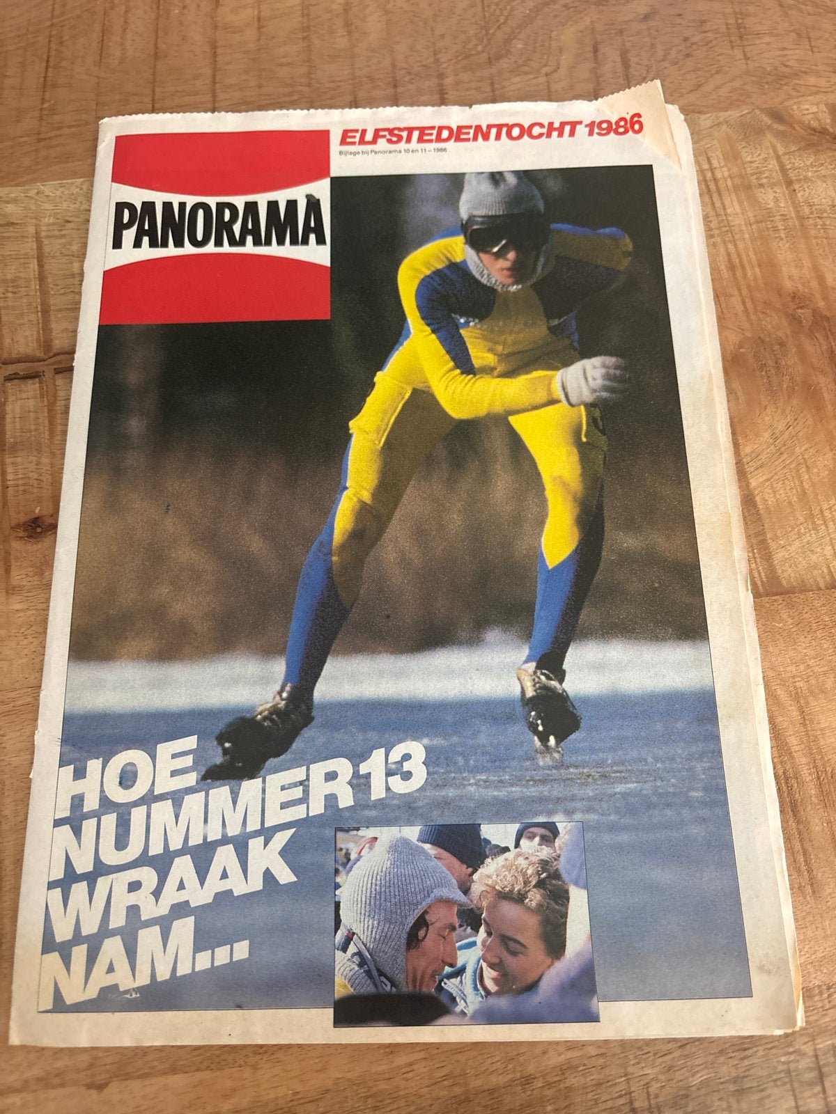 Panorama Elfstedentocht 1986 - Historisch Tijdschrift, Ophalen of Verzenden, Gelezen, Overige typen