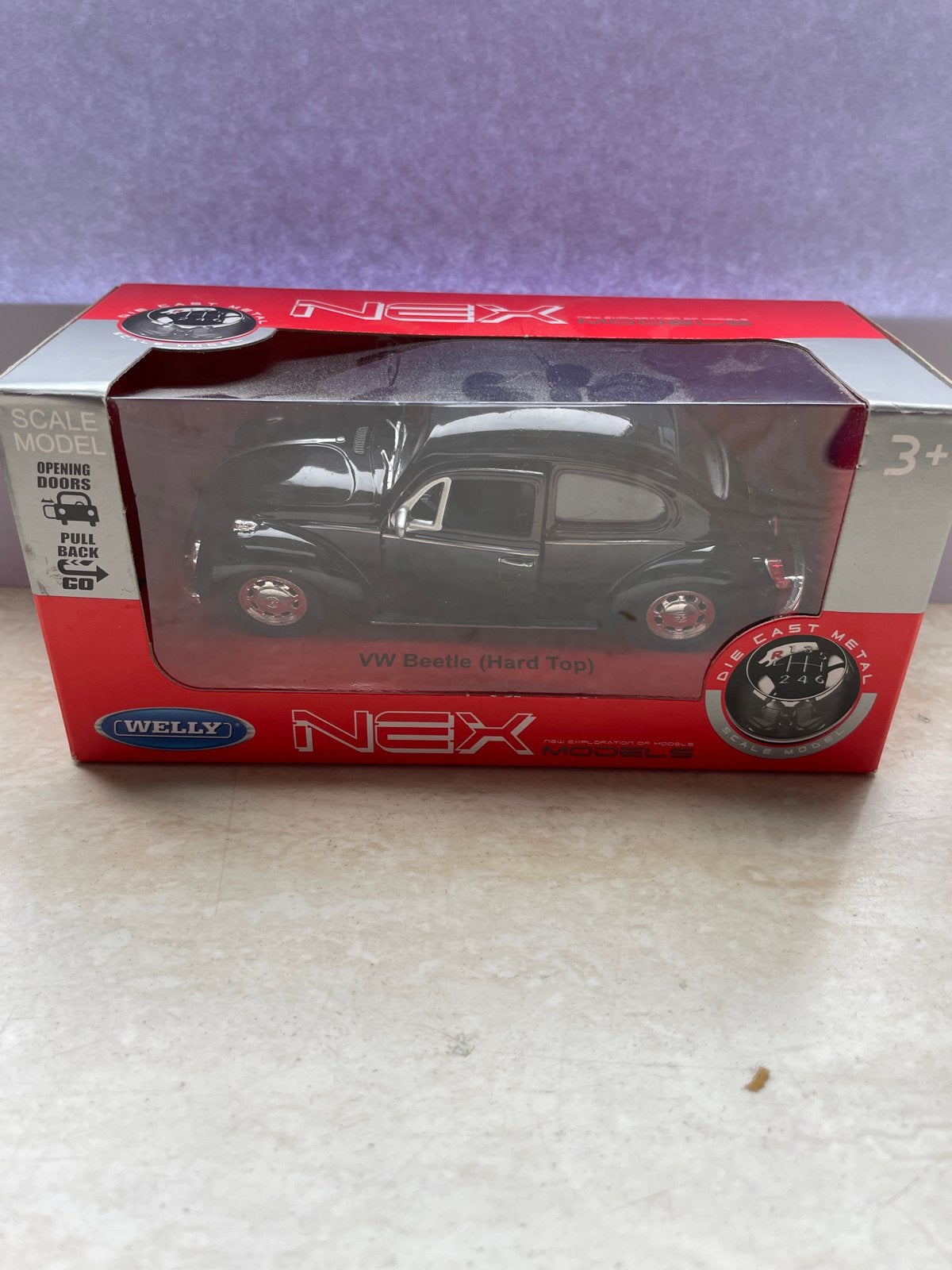 Welly NEX VW Kever (Hard Top) schaalmodel, Ophalen of Verzenden, Nieuw