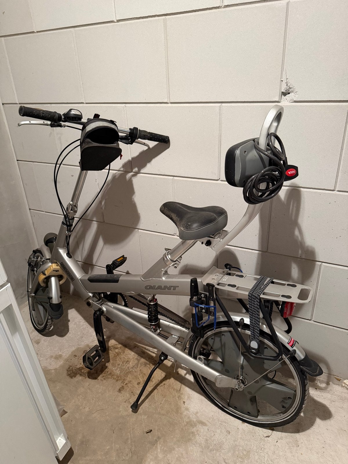 Giant zitfiets vouwfiets - Enige banden vervangen, Ophalen of Verzenden, Gebruikt, Totaal opvouwbaar, 20 inch of meer