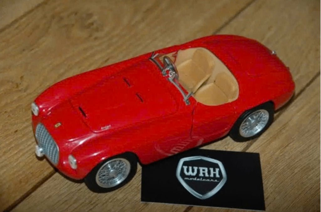 FERRARI 166 MM rosso corsa Hotwheels elite no box 1:18 WRH, Hobby en Vrije tijd, Verzenden, Zo goed als nieuw, Auto, Hot Wheels