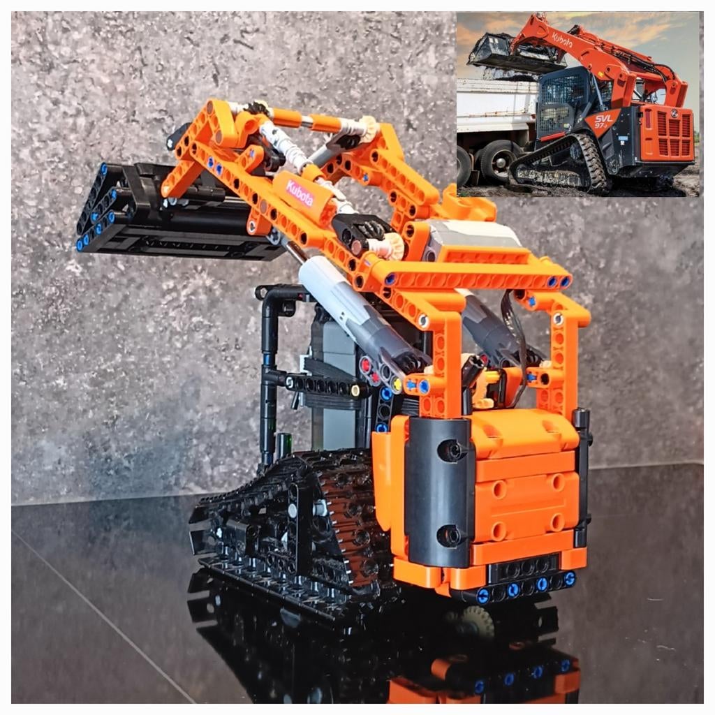 LEGO Technic Kubota SVL 97-2 RC moc, Ophalen of Verzenden