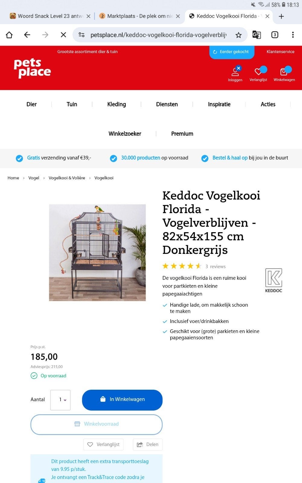met spoed gezocht zie foto, Doe-het-zelf en Verbouw, Steigers, Ophalen of Verzenden, Overige typen, Minder dan 2 meter