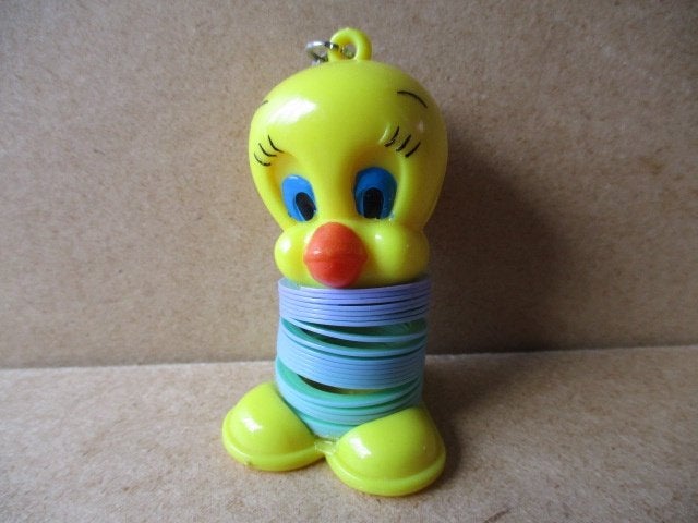 adv10458 tweety sleutelhanger 7, Ophalen, Looney Tunes, Gebruikt, Overige typen