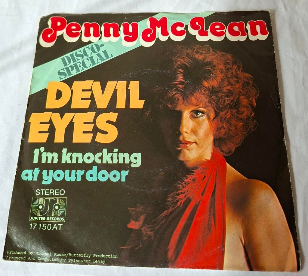 Penny McLean          Devil Eyes, Ophalen of Verzenden, Gebruikt, 7 inch, Single
