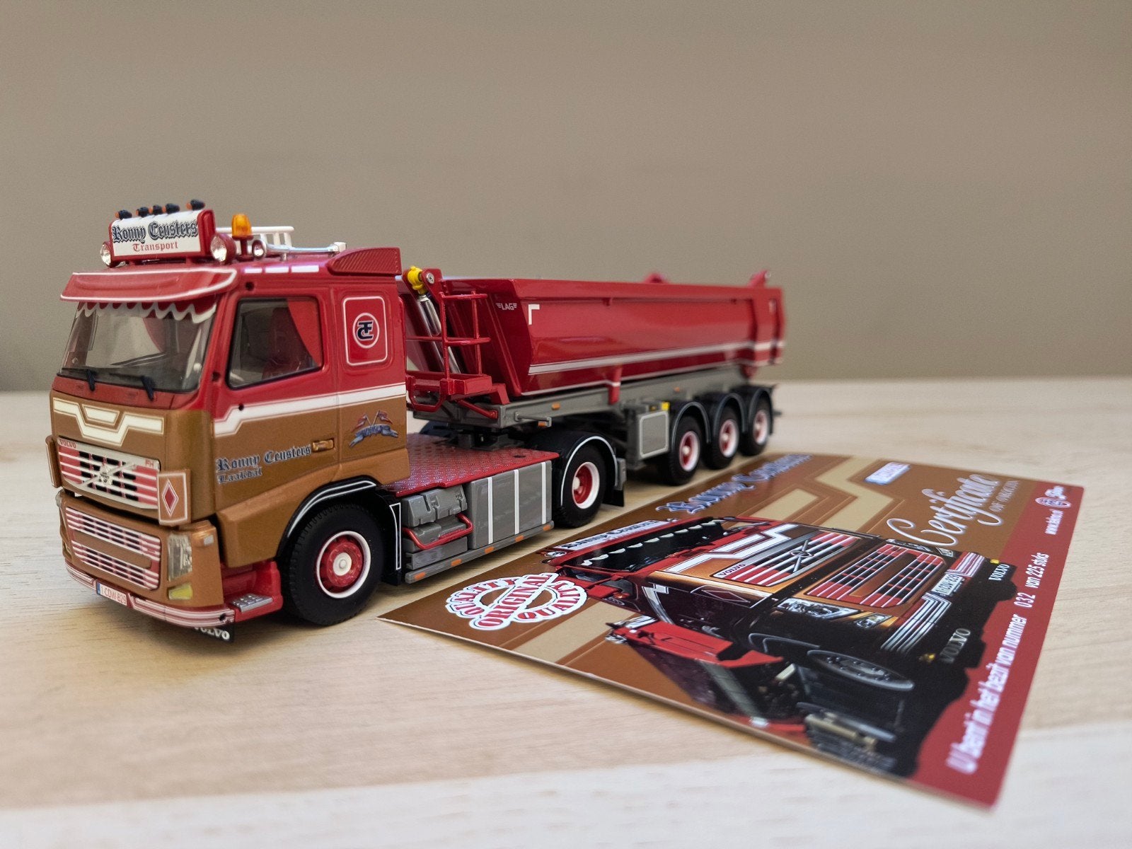 Tekno Volvo Ronny Ceusters, Ophalen of Verzenden, Zo goed als nieuw, Bus of Vrachtwagen, Tekno