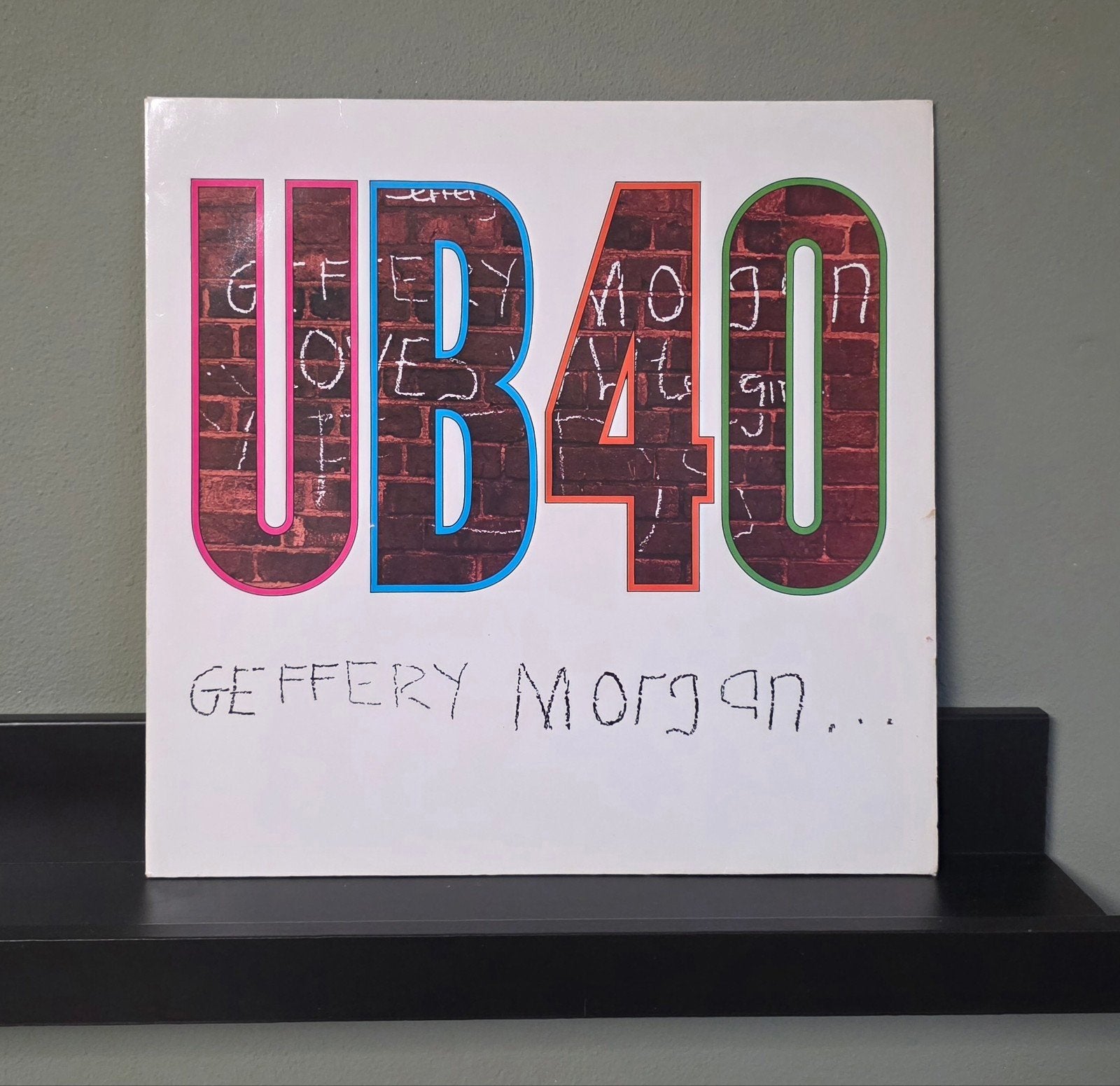 lp, UB40 / Geffery Morgan igst, Cd's en Dvd's, LP, Ophalen of Verzenden, Zo goed als nieuw, 12 inch