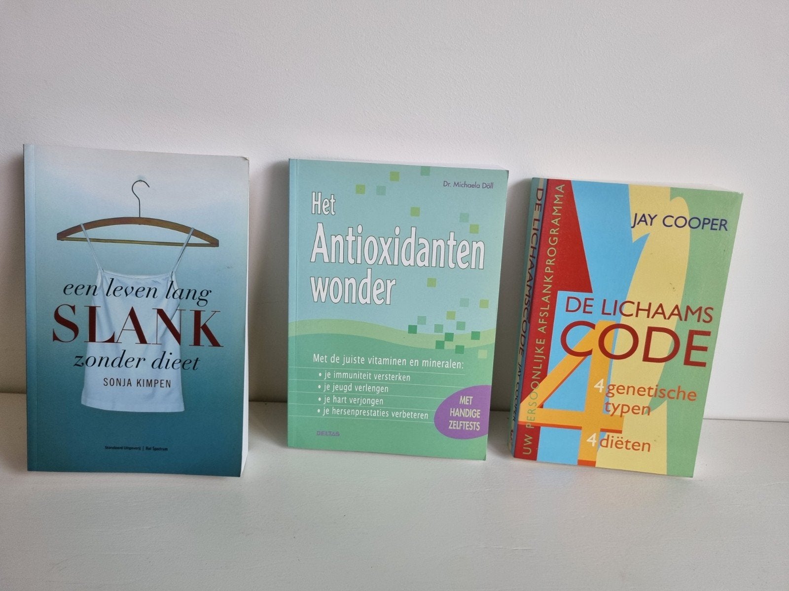 Boeken over dieet, gezondheid en afvallen (3 stuks), Ophalen of Verzenden, Gelezen, Dieet en Voeding, Sonja Kimpen, Dr. Michaela Döll, Jay Cooper