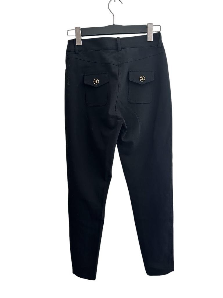Elisabetti Franchi broek XS, Zwart, Ophalen of Verzenden, Zo goed als nieuw, Maat 34 (XS) of kleiner