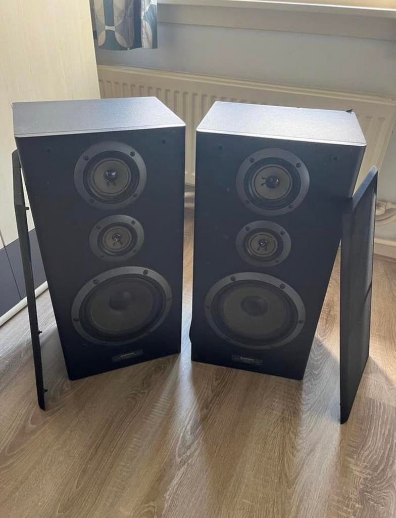 2x Pioneer speakers, Audio, Tv en Foto, Luidsprekers, Gebruikt, 60 tot 120 watt, Front, Rear of Stereo speakers, Ophalen