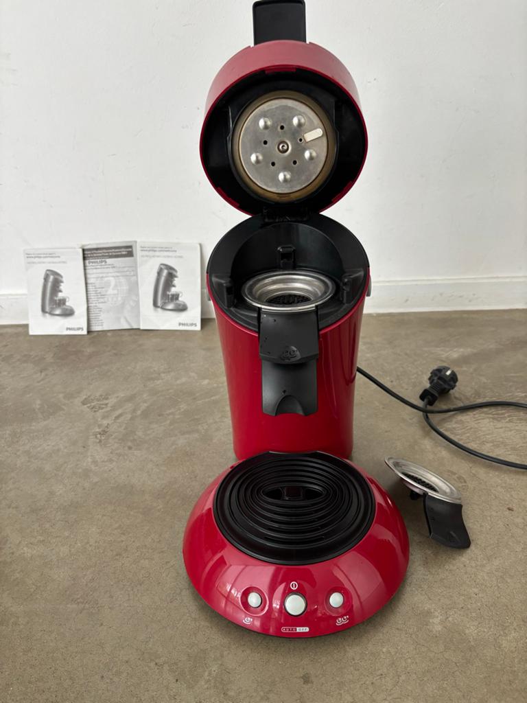 Philips Senseo HD7810 Koffiepadapparaat rood - Goed Werkend, Witgoed en Apparatuur, Koffiezetapparaten, Ophalen, Koffiemachine