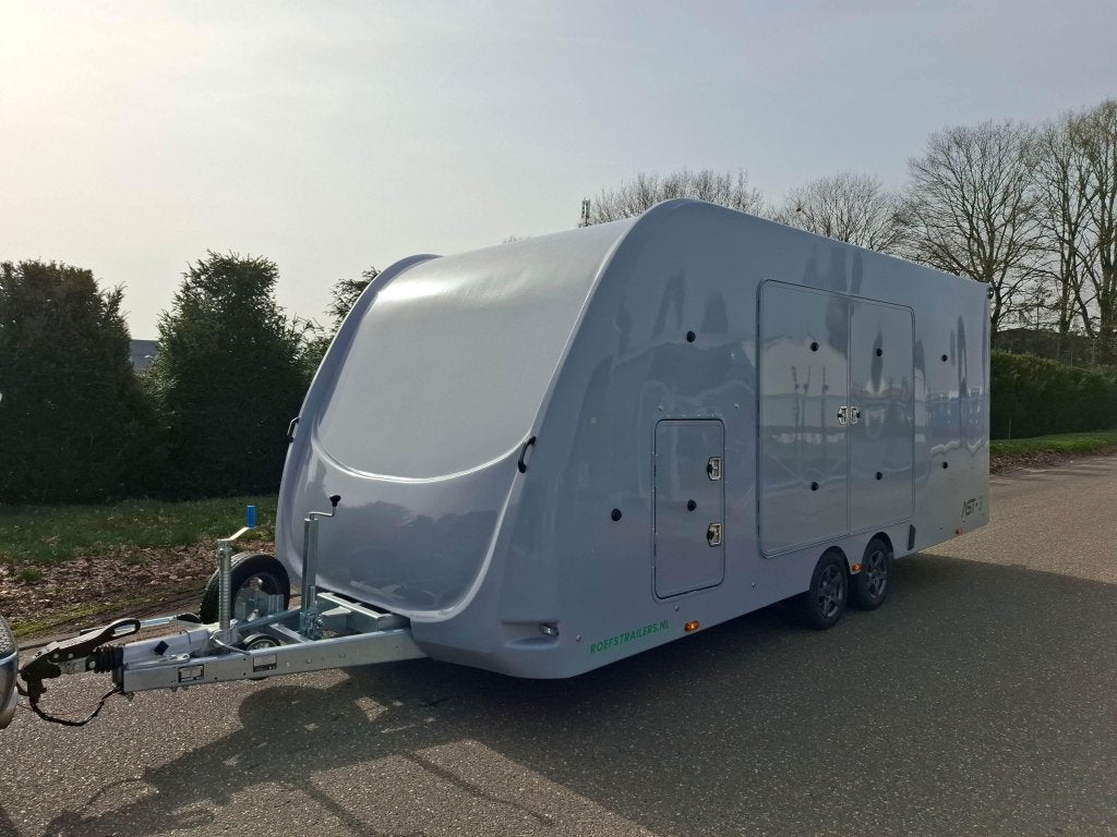 SALE AST-3 Gesloten polyester aanhangwagen autotransporter, Auto diversen, Nieuw