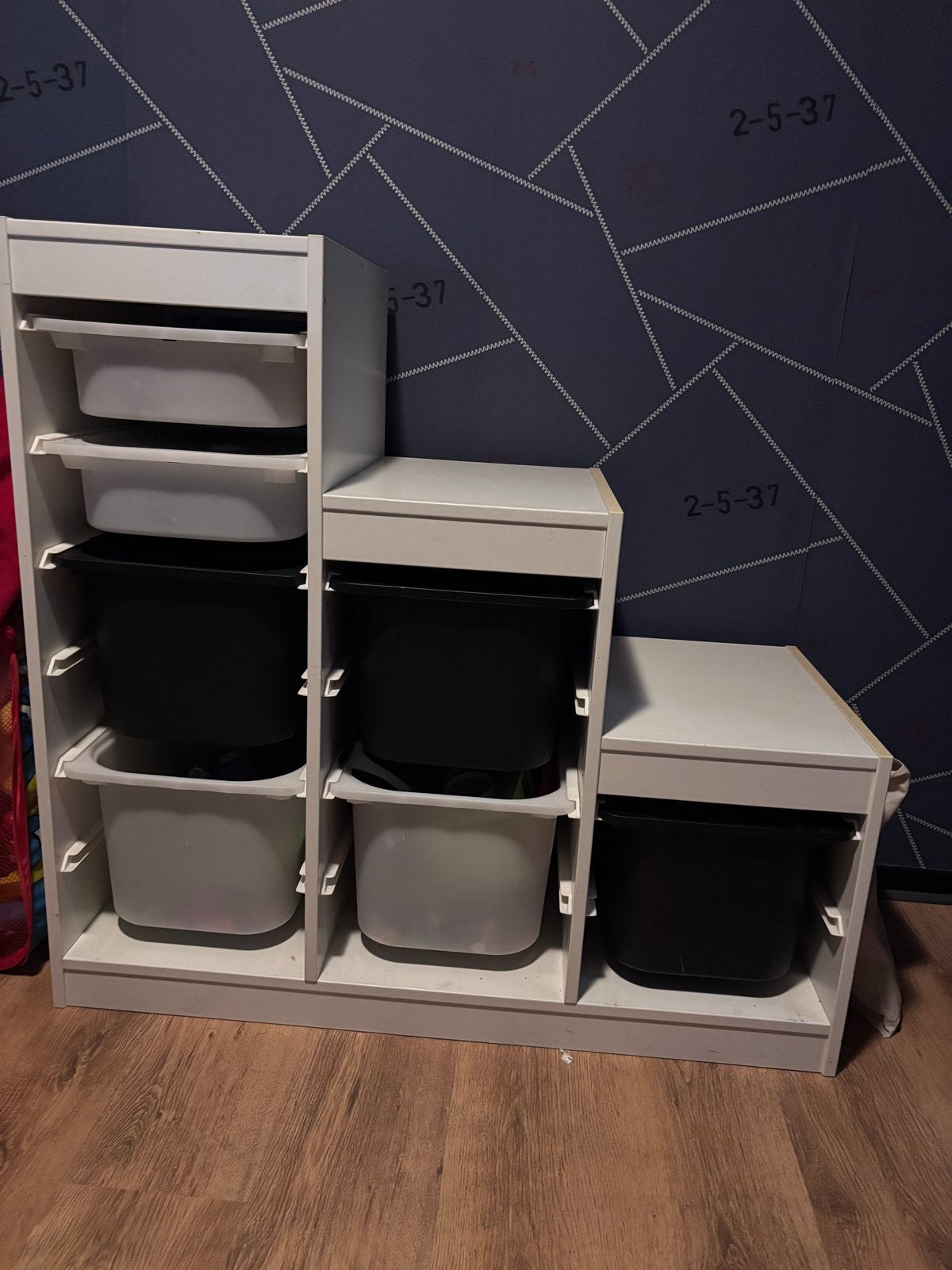 IKEA Trofast opbergcombinatie met bakken, Ophalen, Gebruikt, Kast, 100 cm of meer