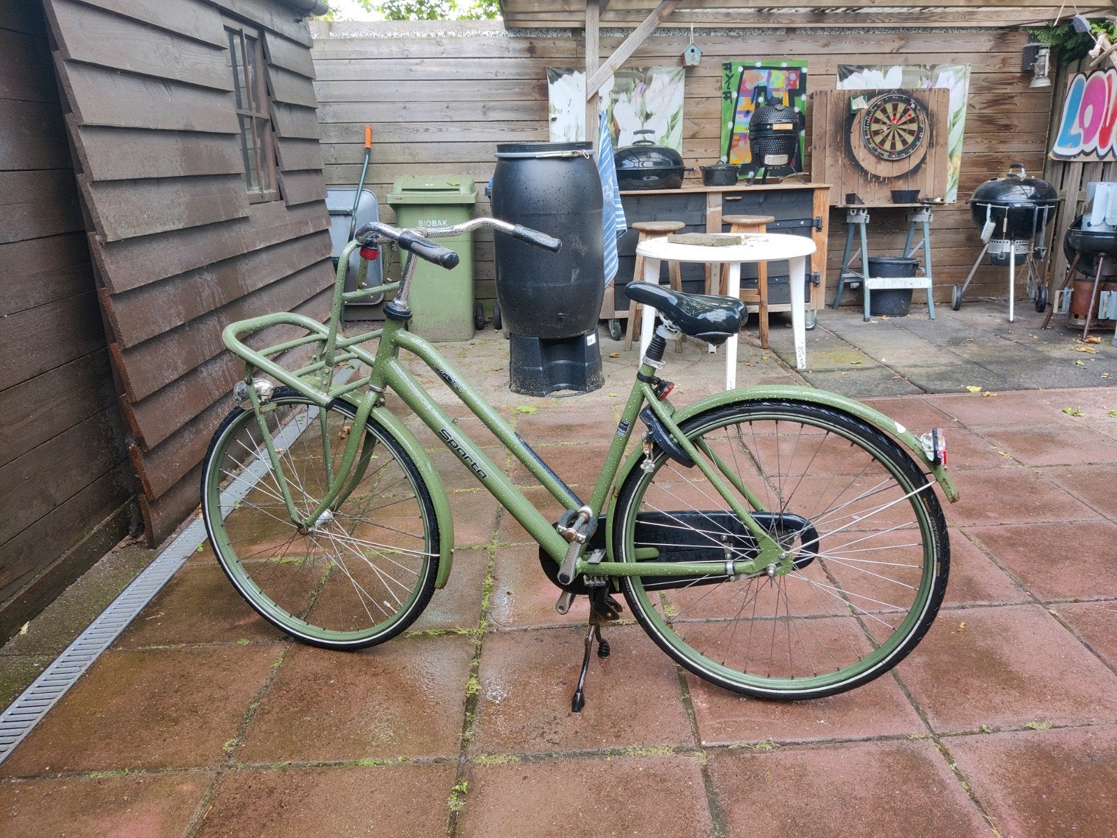 Goede Sparta fiets met voordrager, Fietsen en Brommers, Fietsen | Dames | Damesfietsen, Ophalen, Terugtraprem, Sparta, Versnellingen