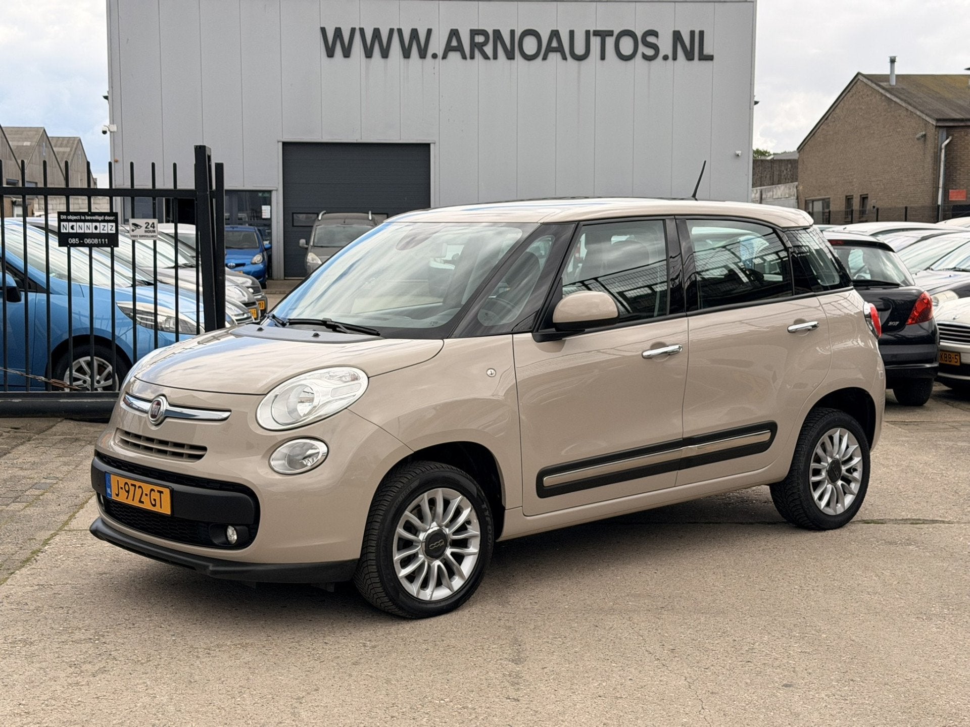 Fiat 500L 0.9 TwinAir CNG AARDGAS Easy, 6-BAK, AIRCO(CLIMA),, Auto's, Voorwielaandrijving, Euro 5, 86 pk, Gebruikt