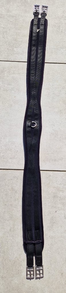 Singel 145 cm, Gebruikt, Springen, Ophalen of Verzenden, Zwart
