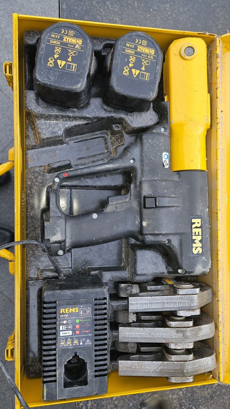 REMS Accu-Press Perstang met toebehoren, Ophalen, Gebruikt, Overige typen, Overige merken
