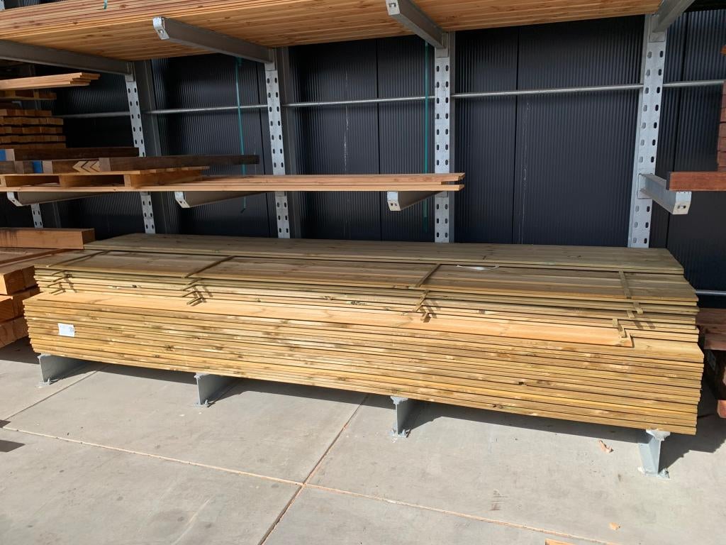 Schuttingplank 15x140x400 geïmpreg. grenen - J&W 14