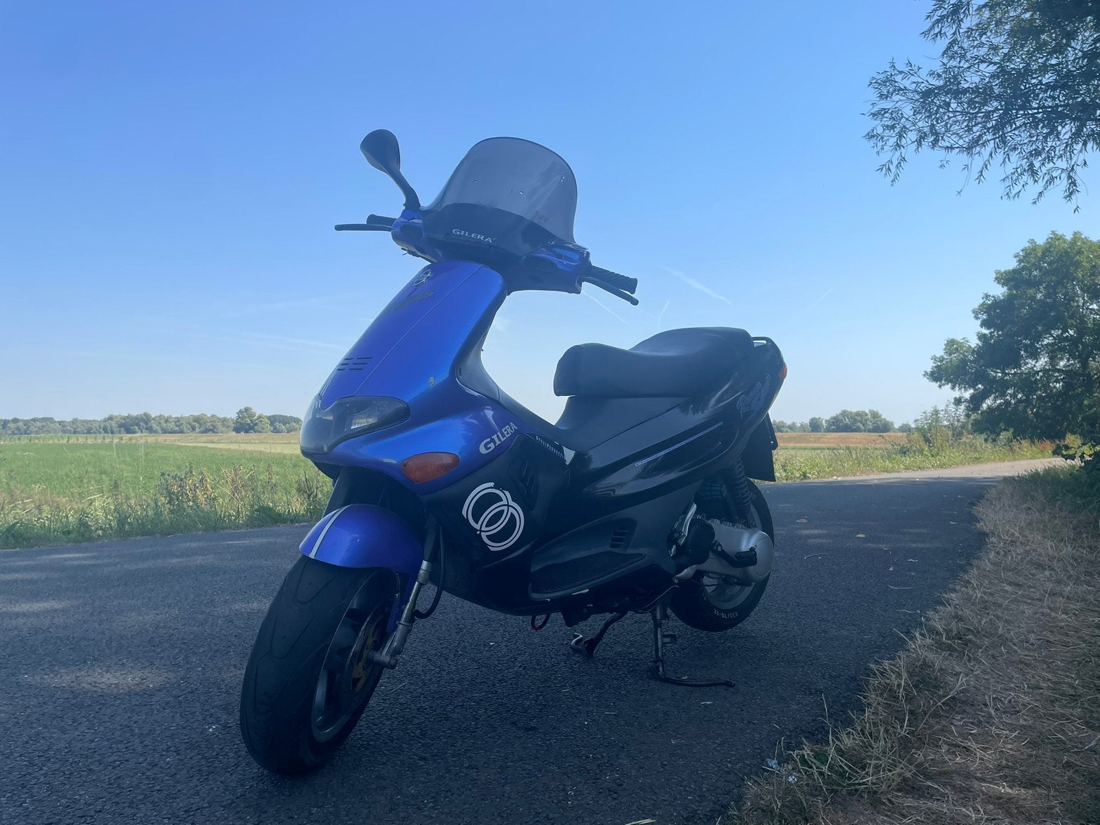 Kappenset violet gilera runner, Gebruikt, Overige modellen, Ophalen of Verzenden, Benzine