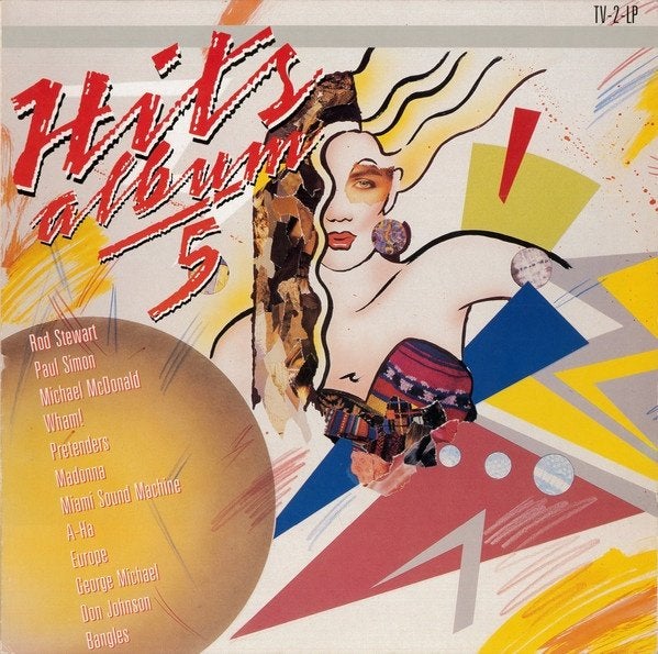 dubbel L.P. Pop / Rock / Soul (1986) HITS the Album 5, Gebruikt, Dubbel-LP, Pop, Ophalen of Verzenden