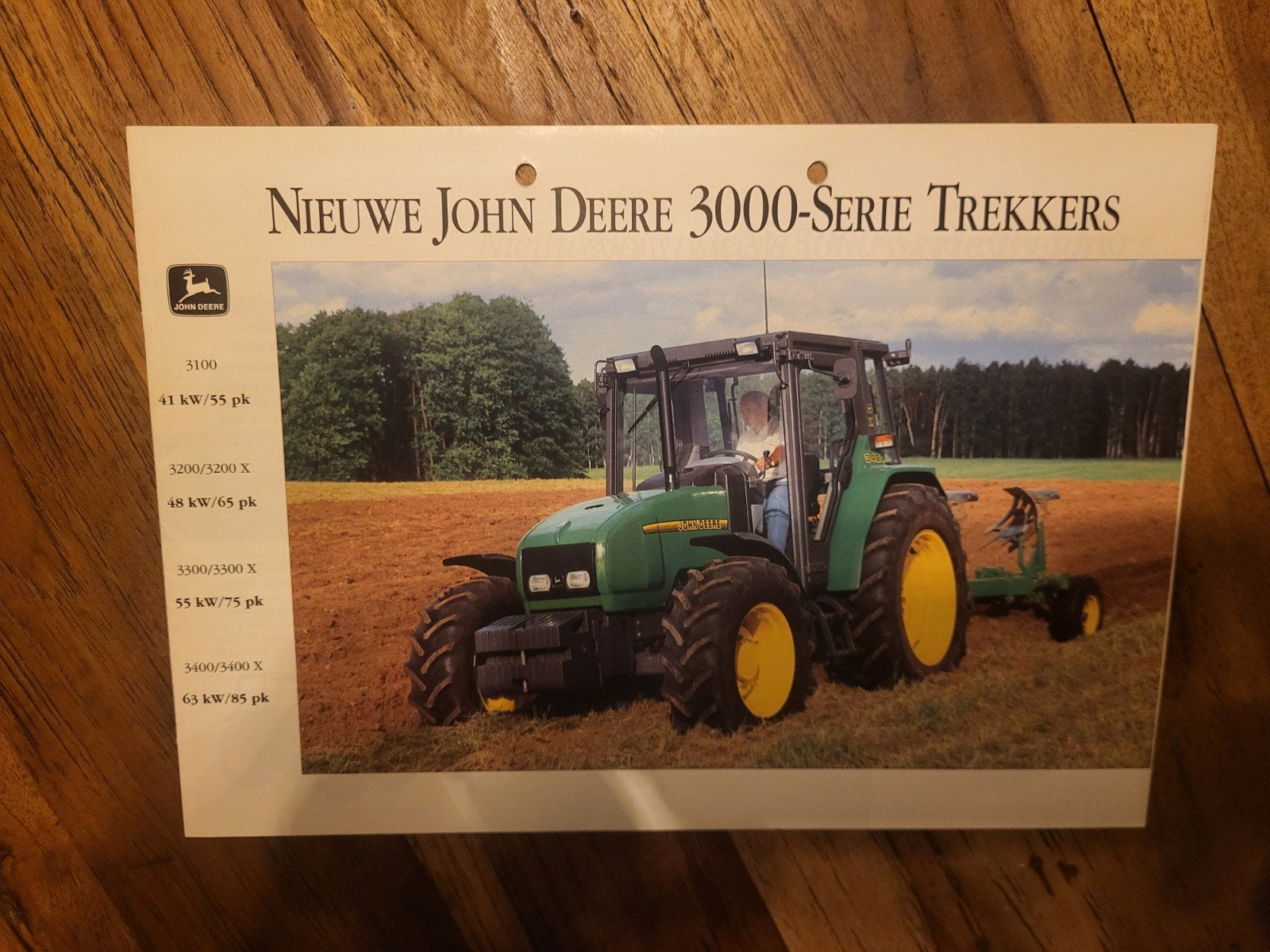 tractor folder John Deere 3000 serie trekkers, Ophalen of Verzenden, Zo goed als nieuw
