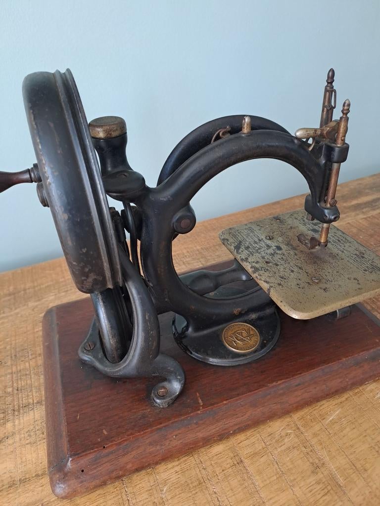 Antieke naaimachine Willcox & Gibbs, Ophalen of Verzenden