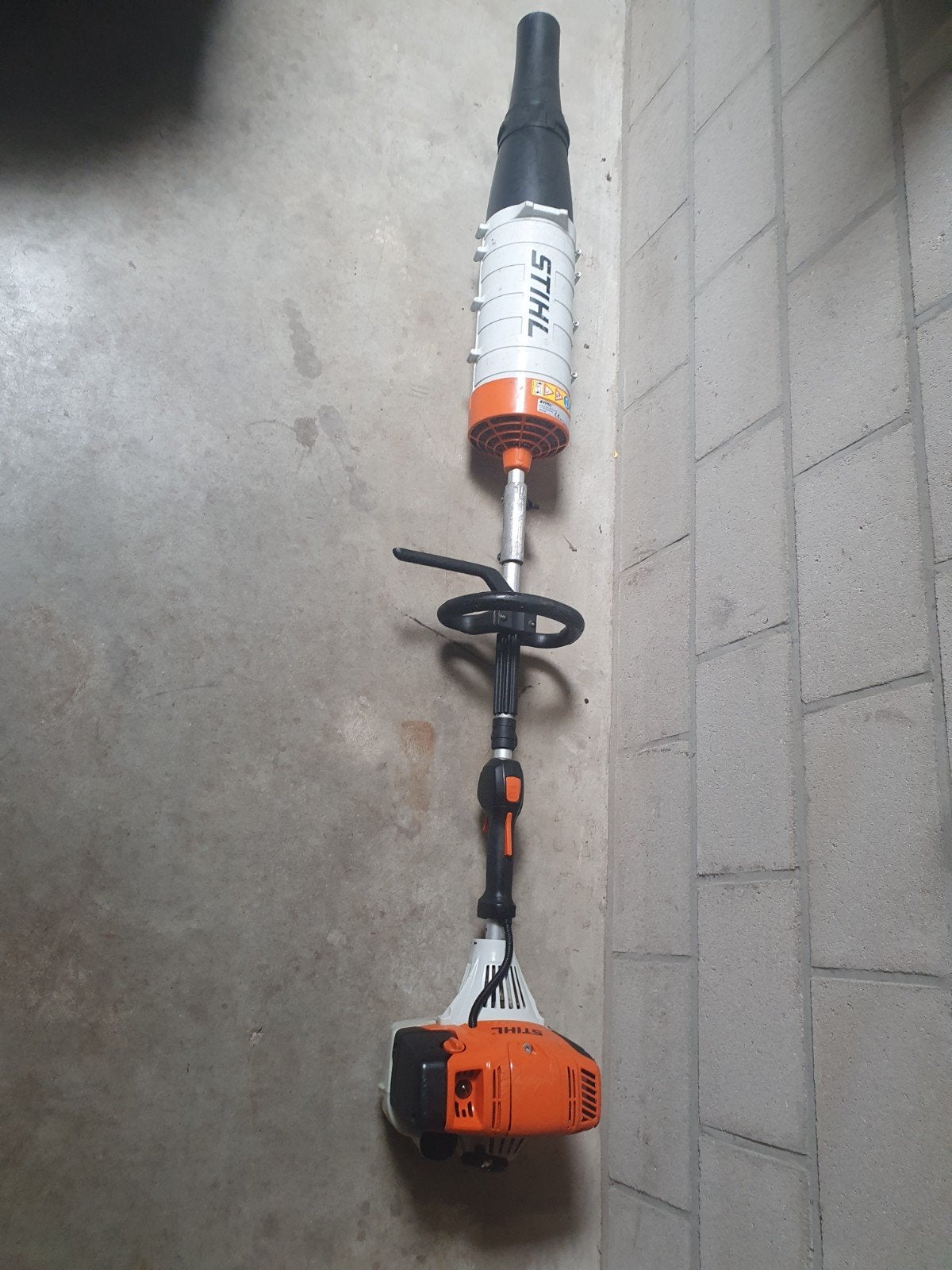 stihl km 130 r combimachine met bladblazer, Ophalen, Gebruikt, Benzine