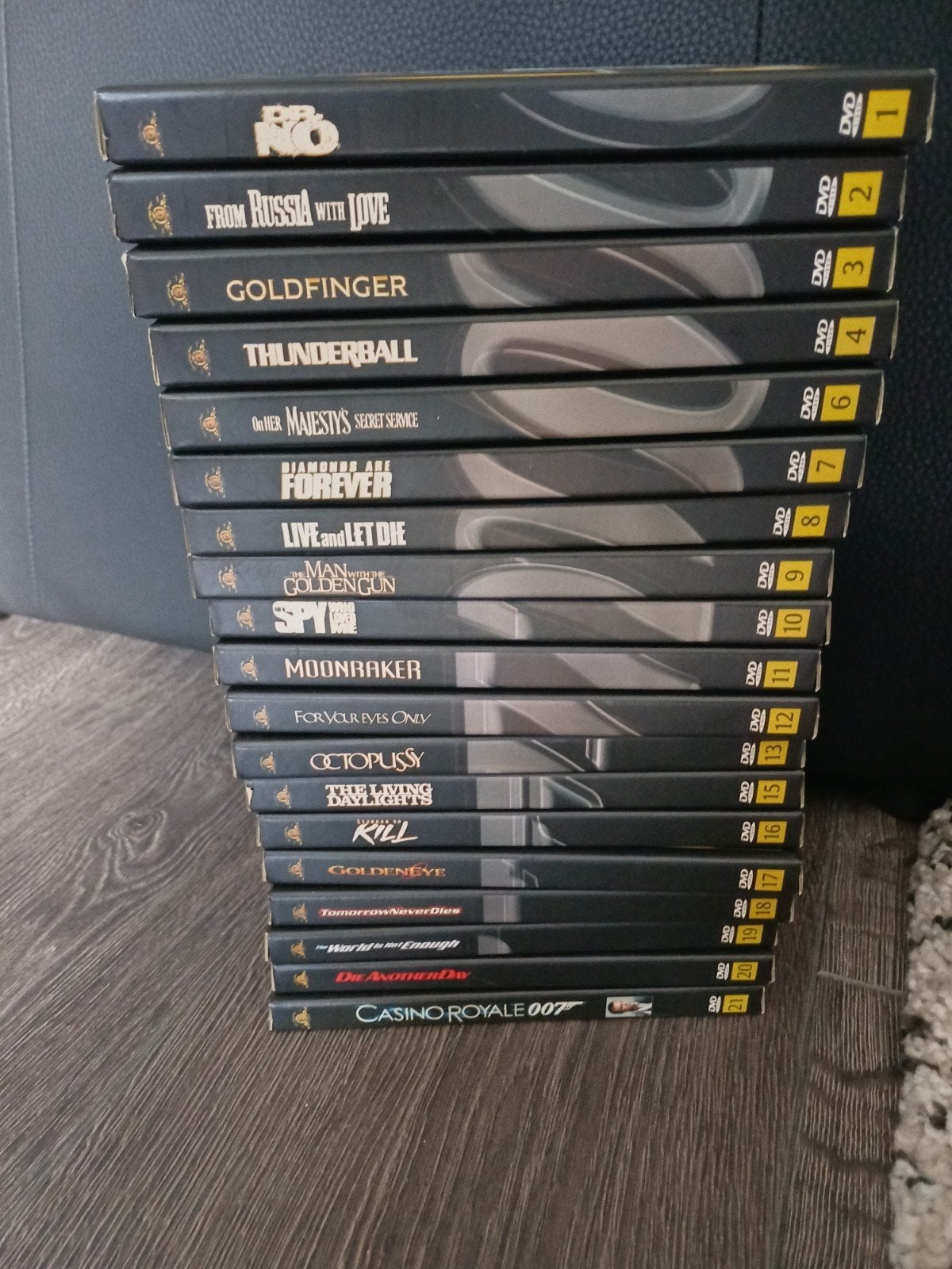 James Bond DVD Collectie - Special Edition (19  films), Engels, Ophalen of Verzenden, Zo goed als nieuw, Inclusief doosje