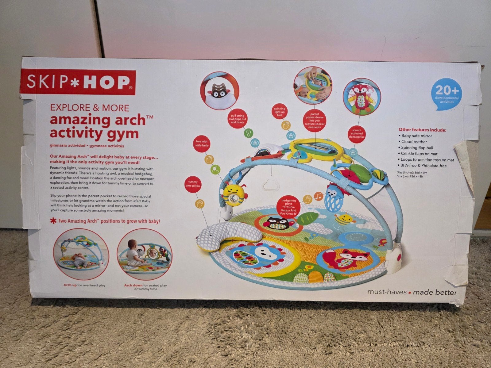 SKIP HOP ACTIVITY GYM, Ophalen