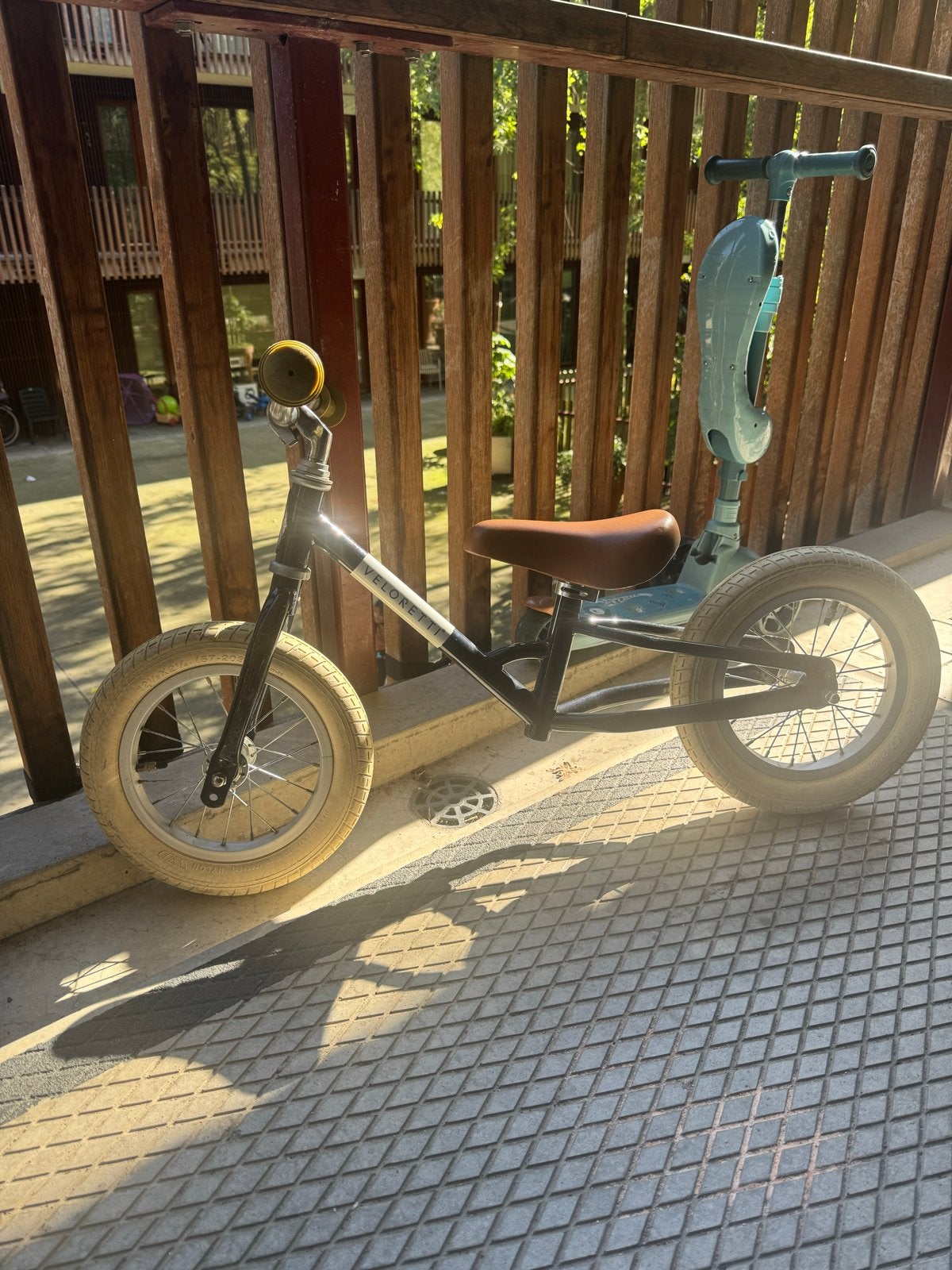Loopfiets Veloretti driewieler om te bouwen naar tweewieler, Ophalen, Gebruikt, Minder dan 16 inch