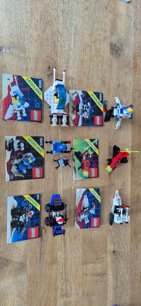 Lego Legoland Space voertuigen verzameling, Kinderen en Baby's, Speelgoed | Duplo en Lego, Gebruikt, Lego, Overige typen, Ophalen of Verzenden